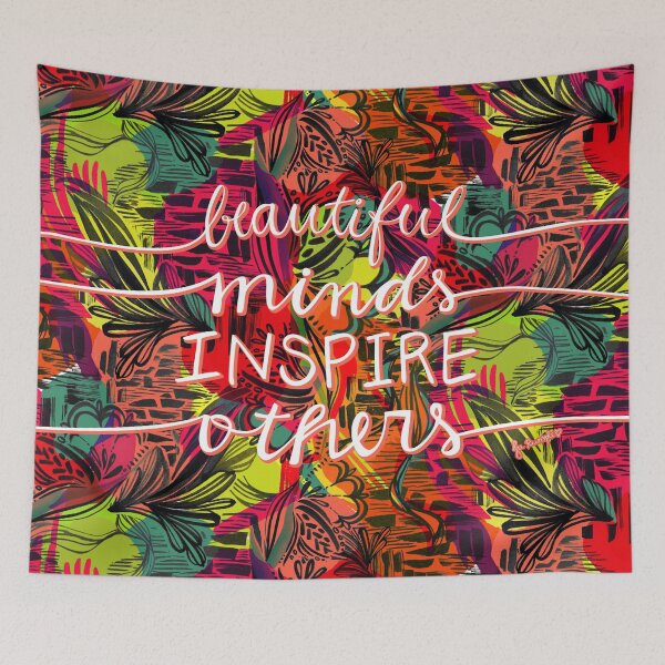 Item preview, Beautiful minds inspire others II designed and sold by jurumple.
