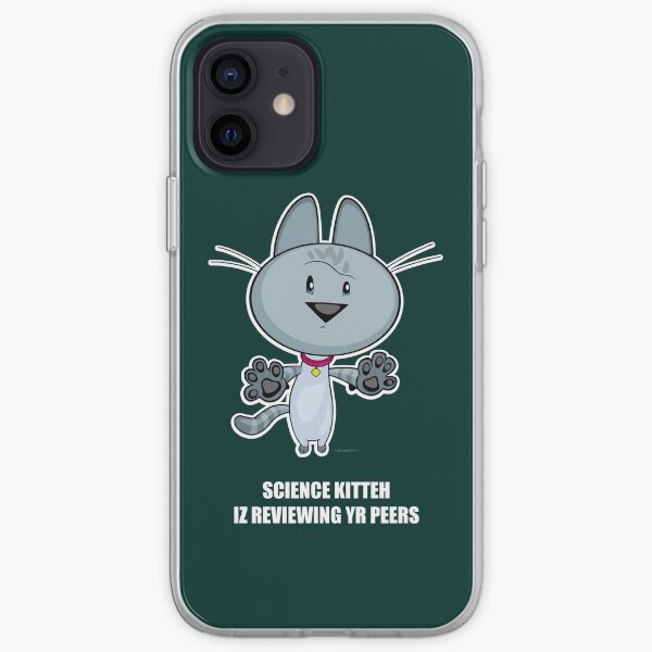 Science Kitteh is reviewing your peers iPhone Soft Case