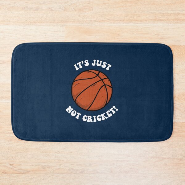 Item preview, It's Just Not Cricket - Basketball designed and sold by Yipptee Shirts.