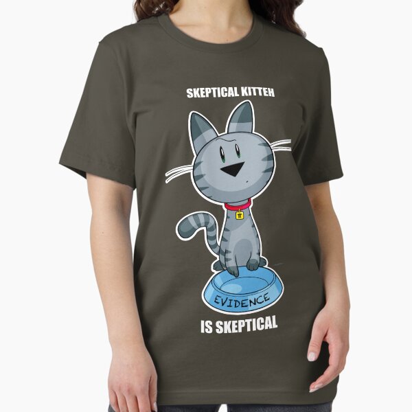 Skeptical Kitteh is Skeptical Essential T-Shirt