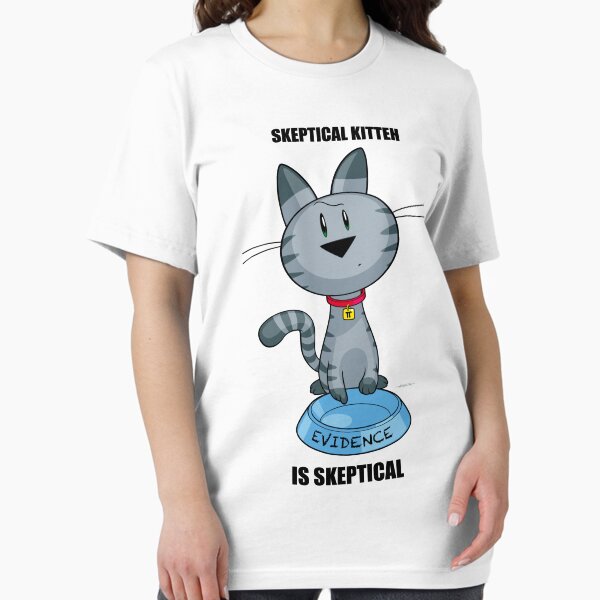 Skeptical Kitteh is Skeptical Essential T-Shirt