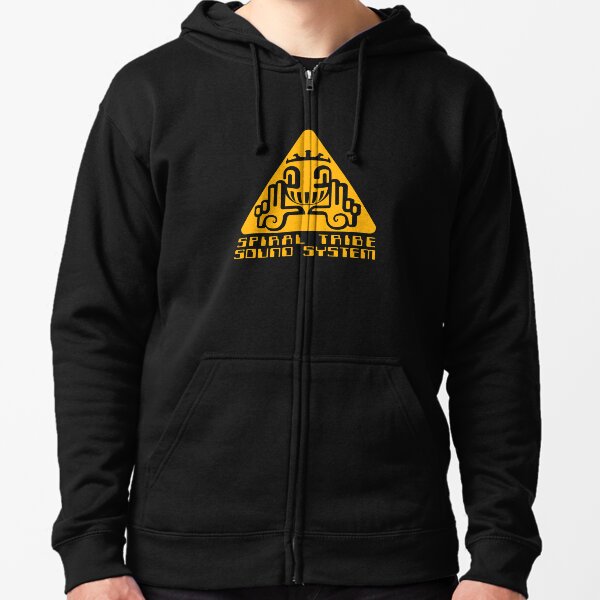 Système audio Spiral Tribe Veste zippée à capuche