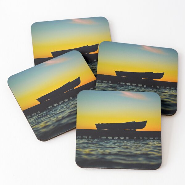Item preview, Boat on the docks (color) designed and sold by Aqil Sidek.