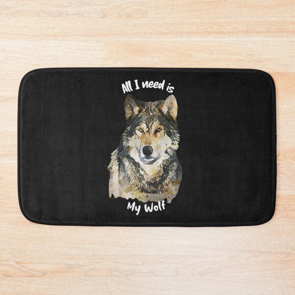 Item preview, All I need is my Wolf designed and sold by EvaWolf.