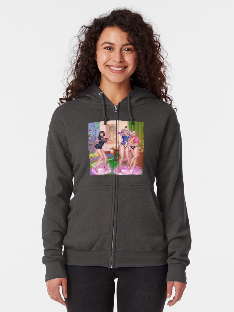 Alternate view of Magic Gone Spicy Zipped Hoodie