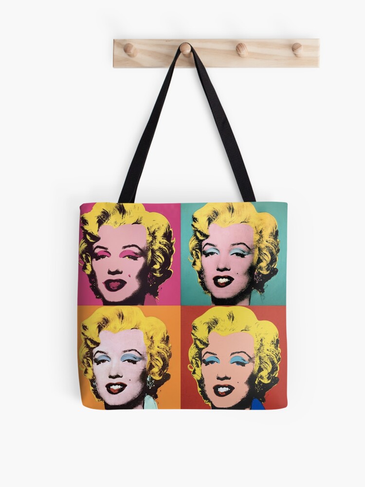 Andy Warhol Marilyn Monroe Canvas Tote Bag