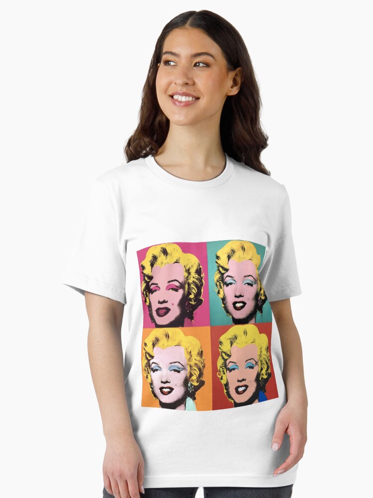 Thumbnail 2 of 7, Essential T-Shirt, Andy Warhol Marilyn  designed and sold by klessard.