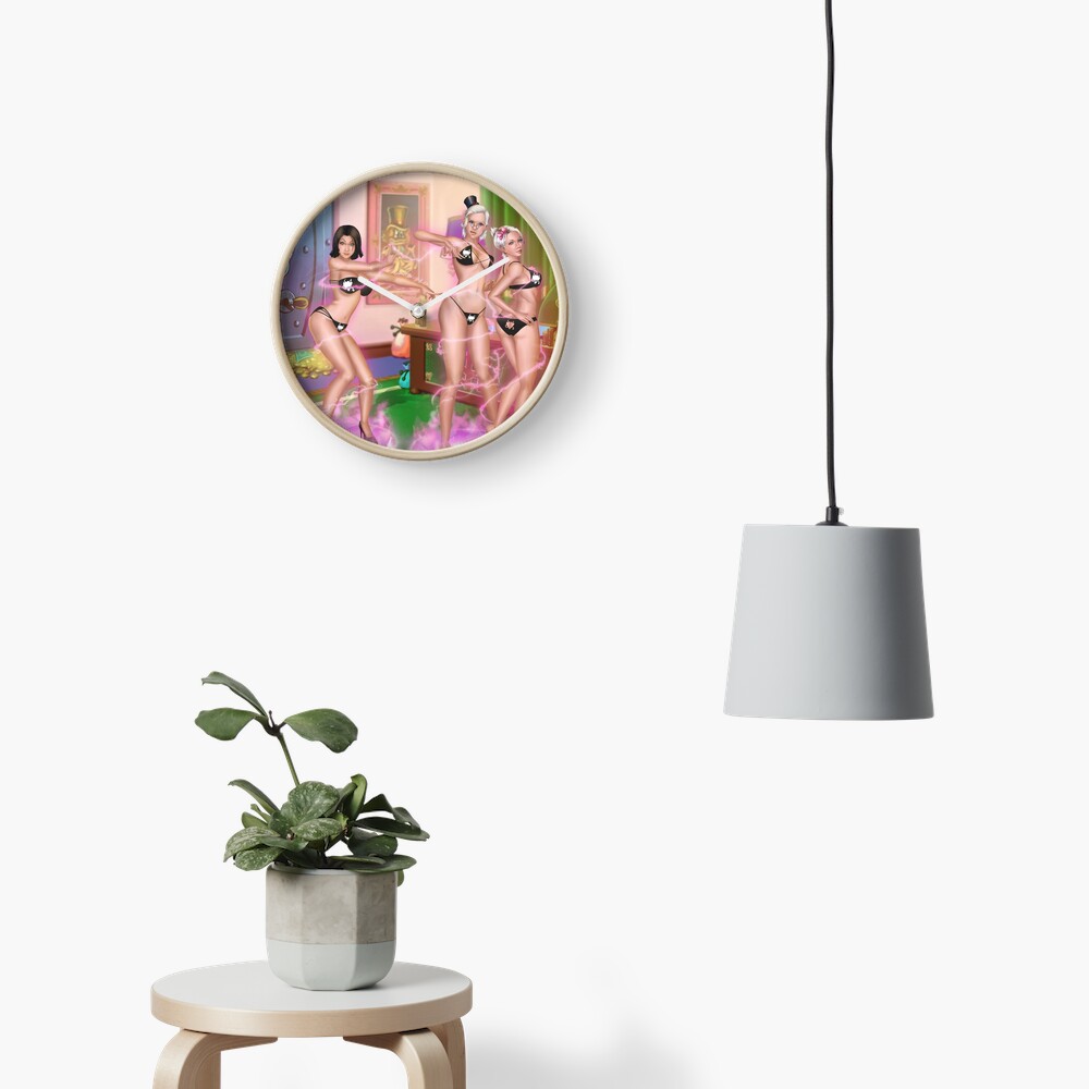 Magic Gone Spicy Bikini Clock