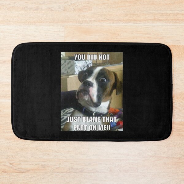 Item preview, You did not just blame that fart on me - Funny dog meme designed and sold by MindChirp.