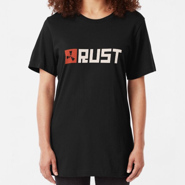 Rust Logo Shirt Slim Fit T-Shirt