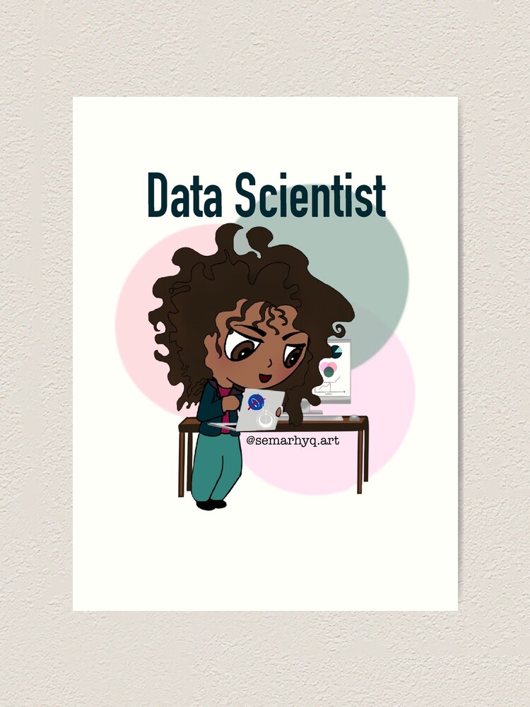 Alternate view of Data Scientist Art Print