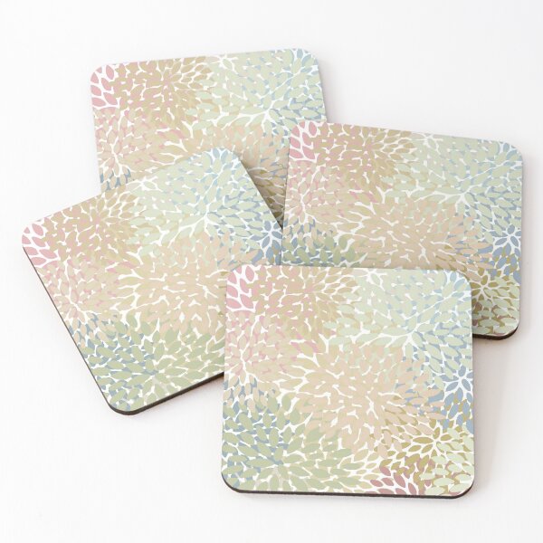 Item preview, Floral Pattern Soft Summer Colors designed and sold by meggydesigns.