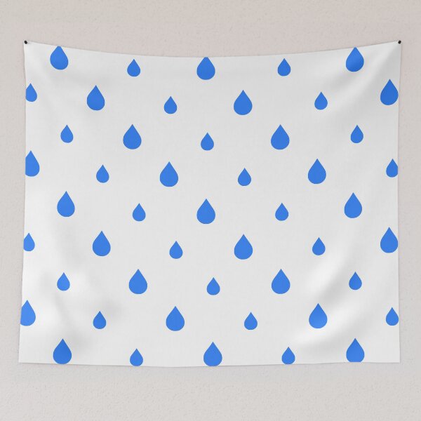 Item preview, Blue Rain Drops designed and sold by Favorableresult.