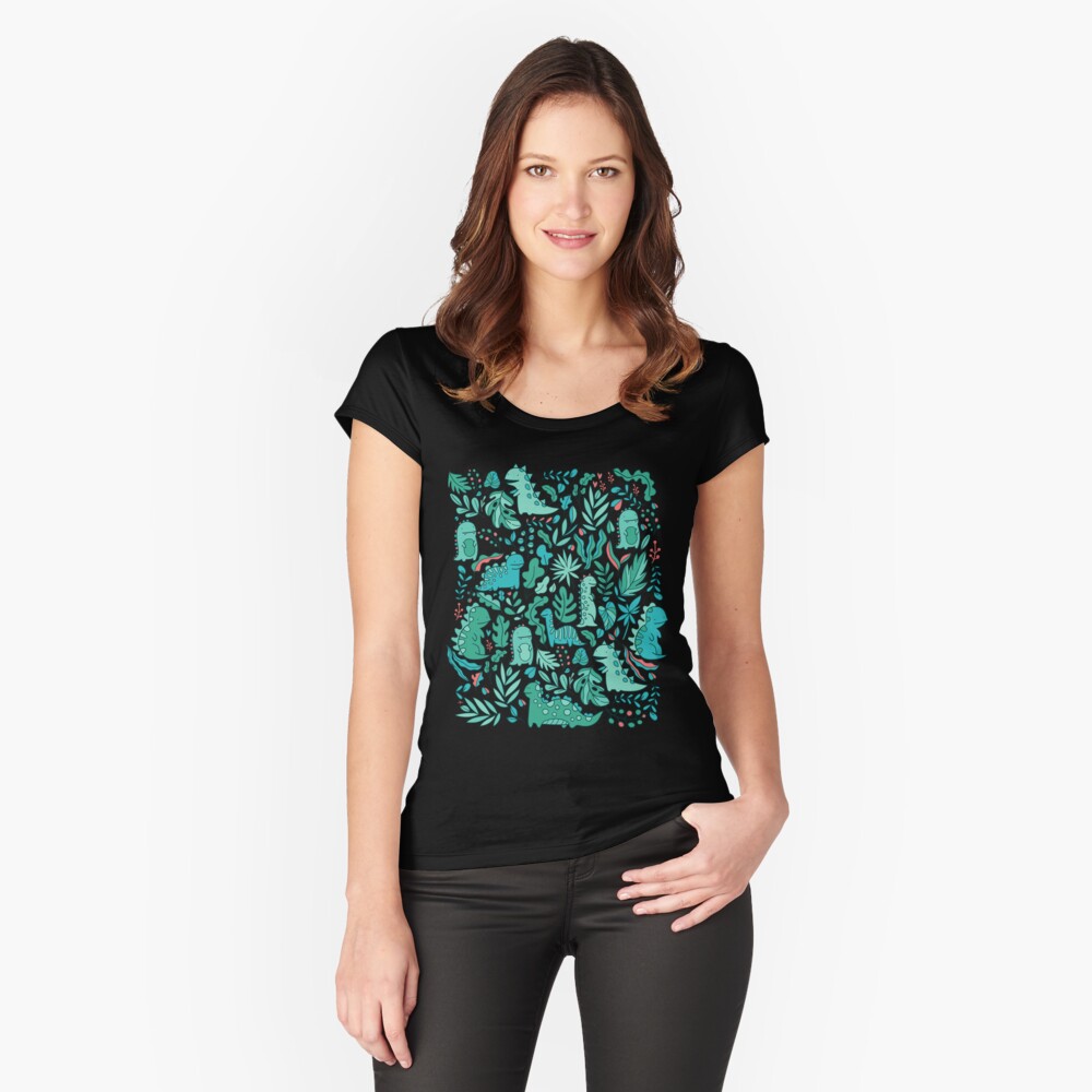 Item preview, Fitted Scoop T-Shirt designed and sold by kostolom3000.