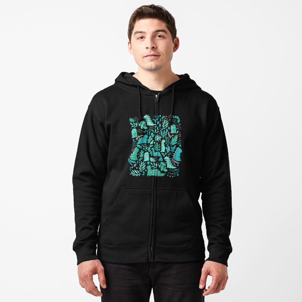 Item preview, Zipped Hoodie designed and sold by kostolom3000.