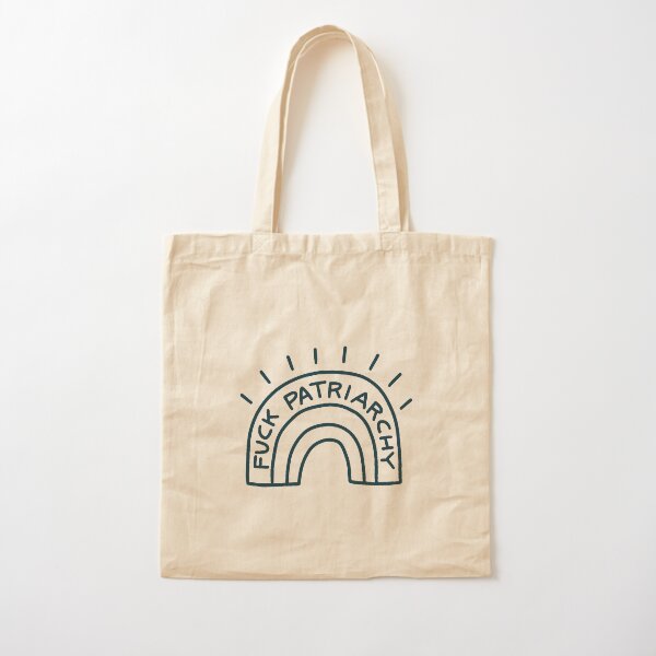 Fuck Patriarchy blue - Féministe Tote bag classique