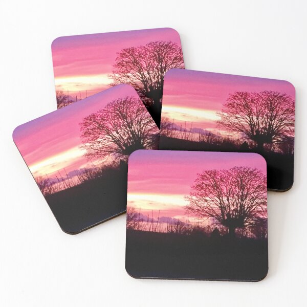 Item preview, Pink Sky At Night   Majestic Trees  designed and sold by Angela Haig-Harrison.