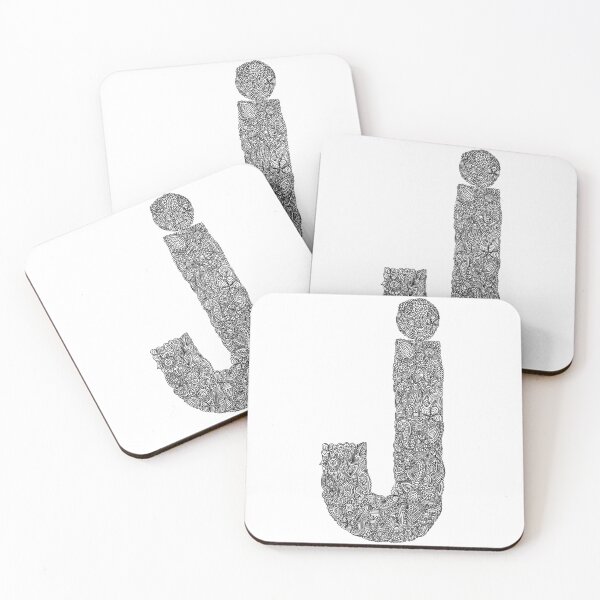 Item preview, lowercase j designed and sold by brigidmary.