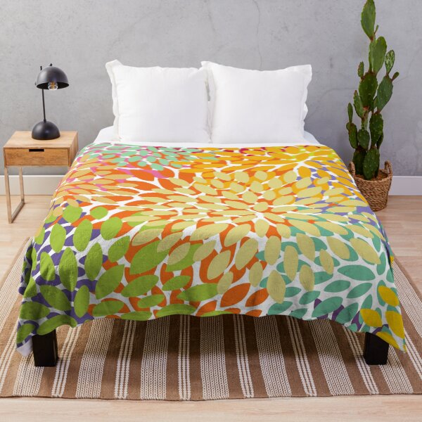 Item preview, Floral Pattern, Colorful, Yellow, Summer and Spring designed and sold by meggydesigns.