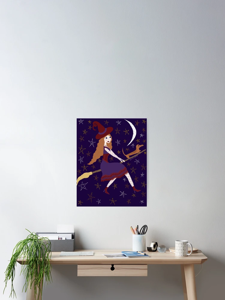 Thumbnail 2 of 3, Poster, Midnight Ride designed and sold by DebiCady.