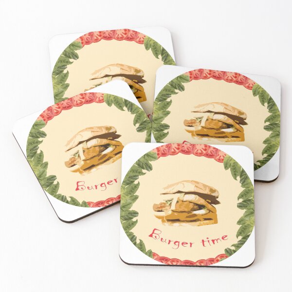 Item preview, BURGER TIME - Burger sticker designed and sold by AirToy.