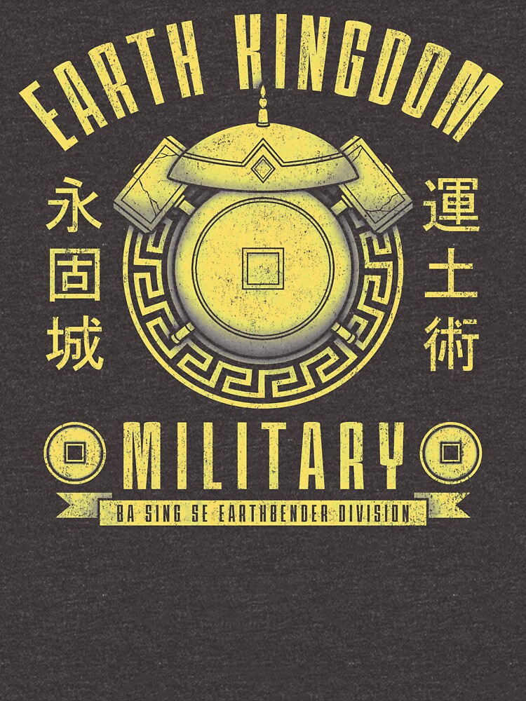 avatar earth kingdom shirt