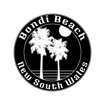 Artwork thumbnail, Bondi Beach Sydney Australia New South Wales Surfing Surf by DESTINATIONS DECAL