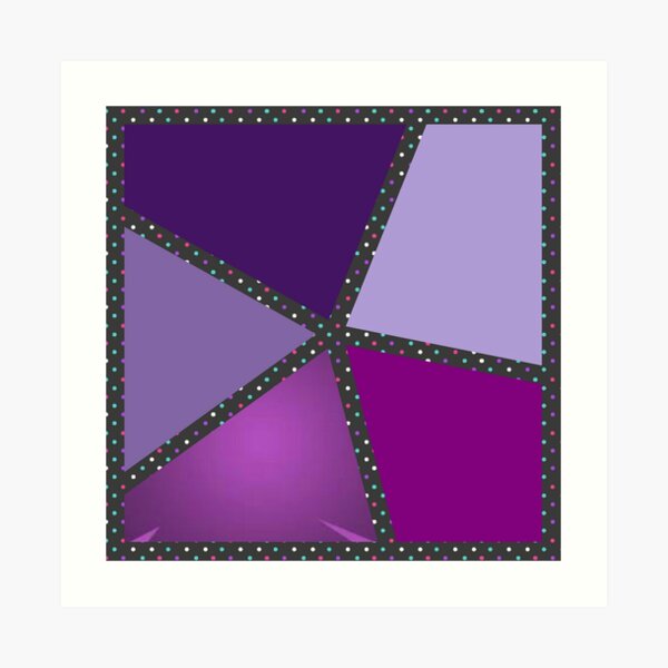 Stars design spring Art Print