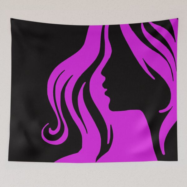 Item preview, Simple Girl Graphic In Pink designed and sold by RosalieReeves.