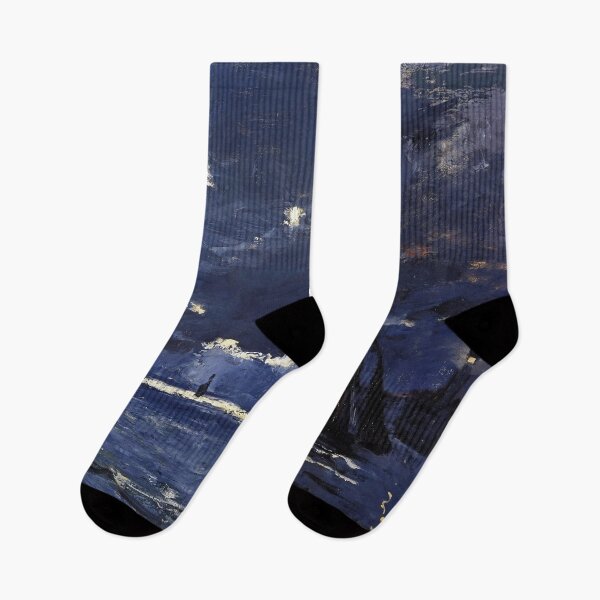 Item preview, A Seascape, Shipping by Moonlight by Claude Monet (1864) designed and sold by allhistory.