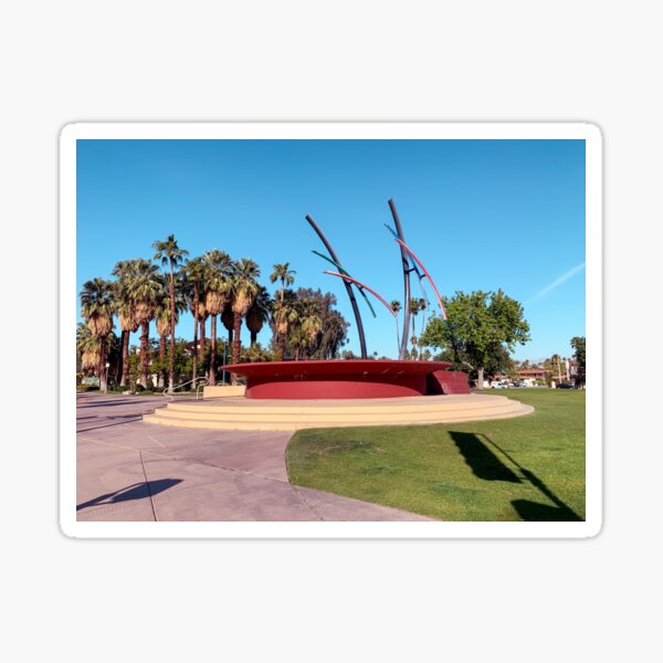 Item preview, Palm Springs Architectural Fountain designed and sold by offdutyplaces.