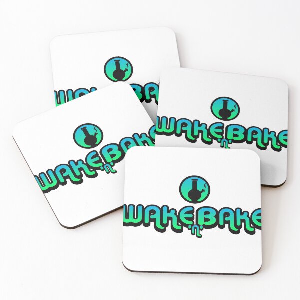 Item preview, Wake 'n' Bake Green Sunrise Logo designed and sold by corrochdesigns.