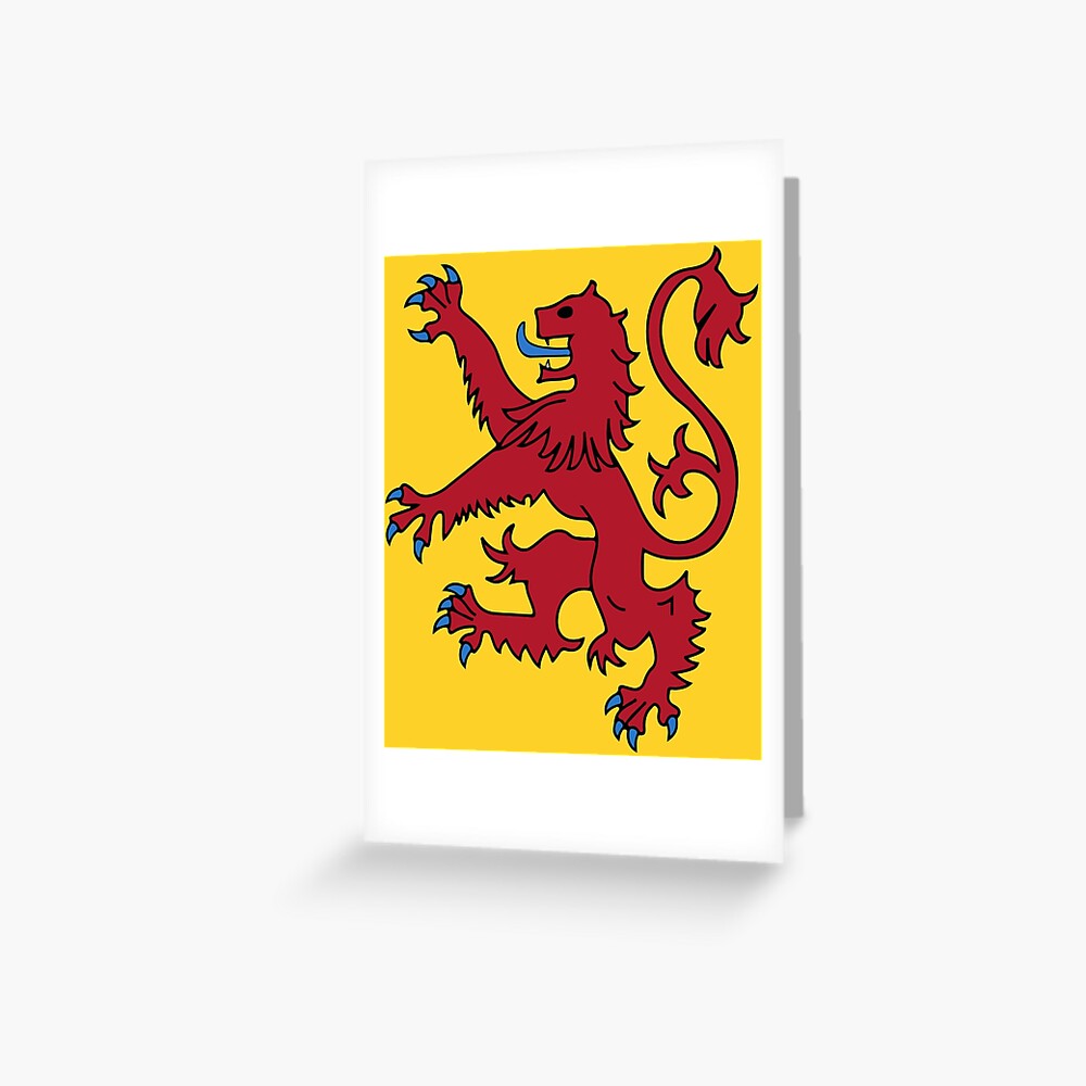 The Royal Banner of the Royal Arms of Scotland Lion Rampant of Scotland Handcrafted Plaque/Shield