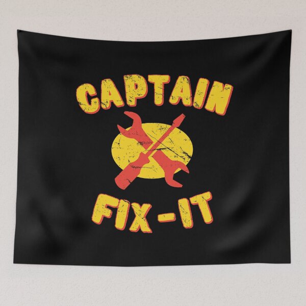 Item preview, Captain Fix-It designed and sold by flippinsg.