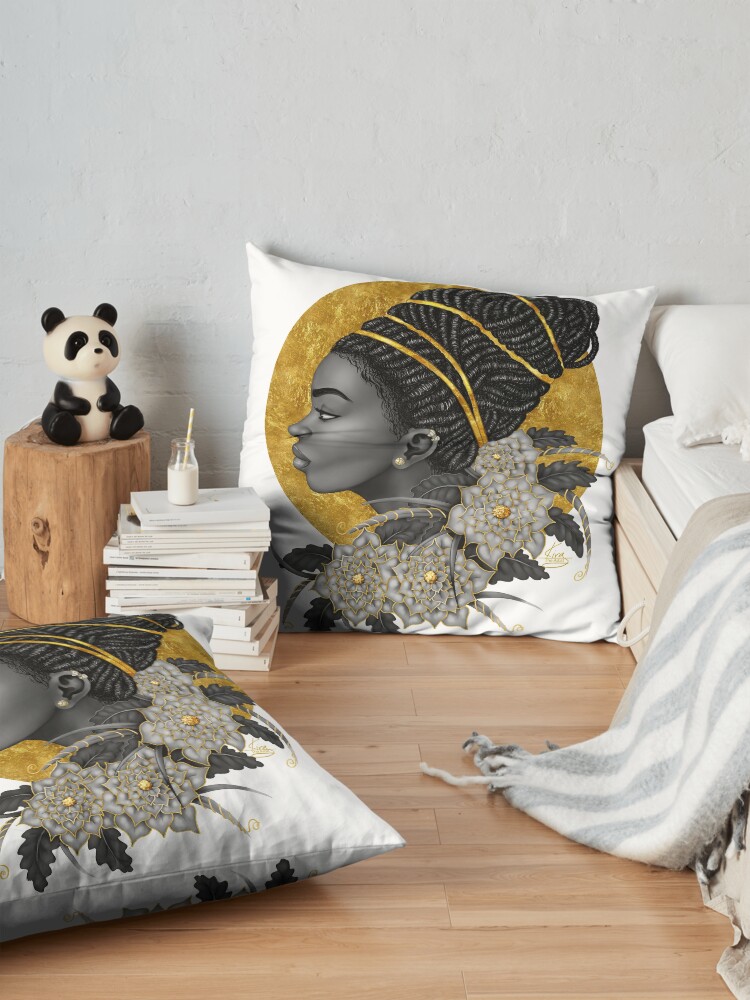 Alternate view of Golden Floor Pillow