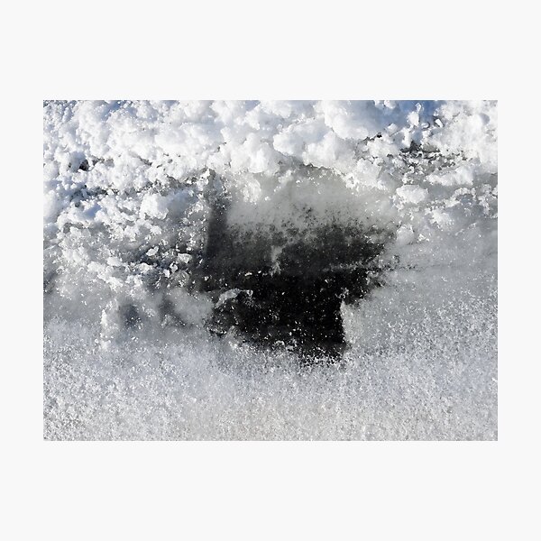 Item preview, Black Ice Art designed and sold by cuisinecat2.