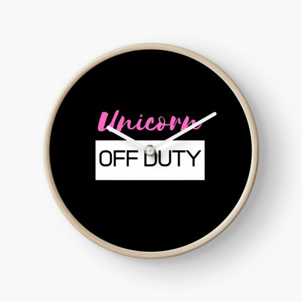 Item preview, Unicorn Off Duty Halloween October Fairy tale Fantasy Fire Witch Sarcastic Funny Meme Magical Cute Gift Happy Fun Introvert Awkward Inspirational Rainbow Birthday Present designed and sold by EpsilonEridani.