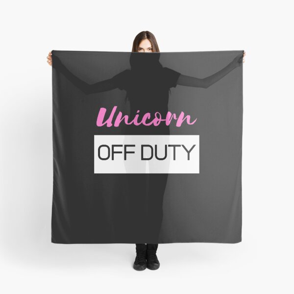 Item preview, Unicorn Off Duty Halloween October Fairy tale Fantasy Fire Witch Sarcastic Funny Meme Magical Cute Gift Happy Fun Introvert Awkward Inspirational Rainbow Birthday Present designed and sold by EpsilonEridani.