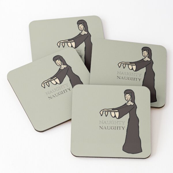 Item preview, "Naughty Naughty" Nun Figure designed and sold by LochNestFarm.