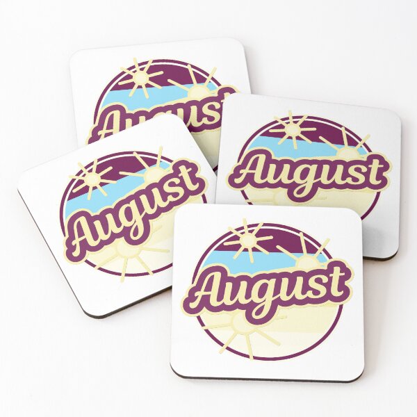Item preview, August badge month 8 designed and sold by MarlowLoom.