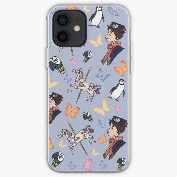 Mary Poppins Pattern iPhone Soft Case