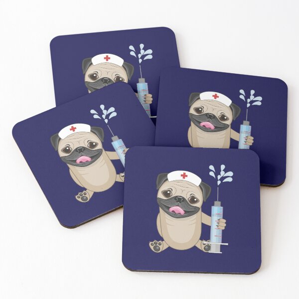 Item preview, Pug Nurse designed and sold by Nadia Aftat.
