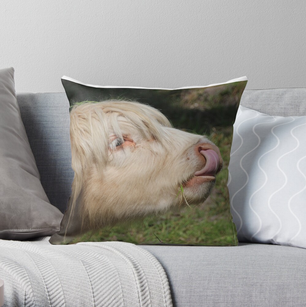 Lick Throw Pillow