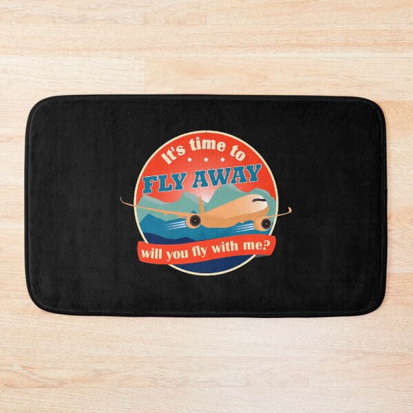 Item preview, Fly Away - Aircraft Vintage Design 70s colors designed and sold by FouDeeziner.