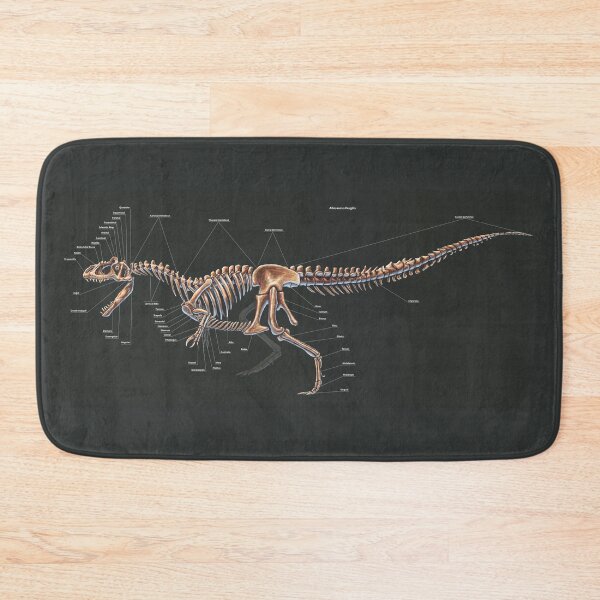 Item preview, Allosaurus Fragilis Skeleton Study designed and sold by Thedragonofdoom.