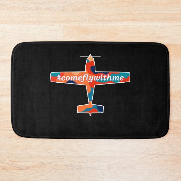 Item preview, Colorful Design of Plane stating #comeflywithme designed and sold by FouDeeziner.