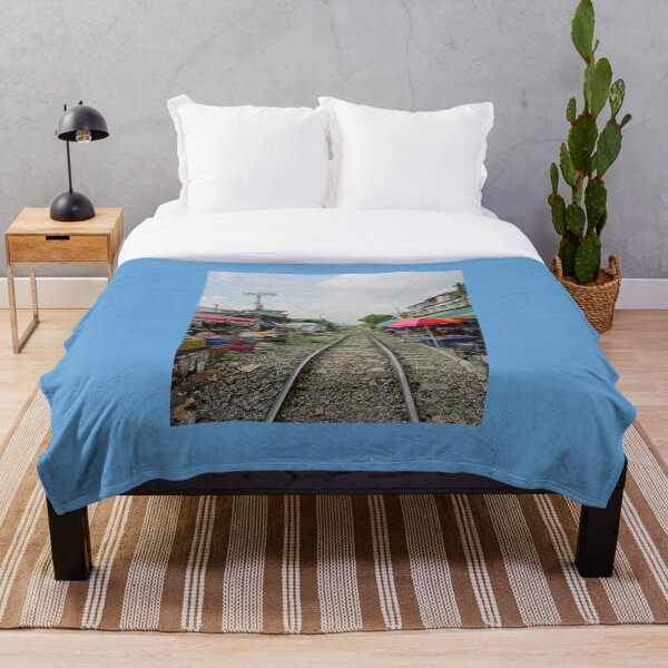 Railway Enthusiast Throw Blankets Redbubble