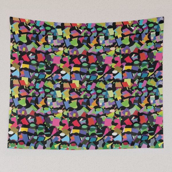 Item preview, Mosaic Macrama, TeresaTown at Redbubble 2020 designed and sold by Mark Stansberry.