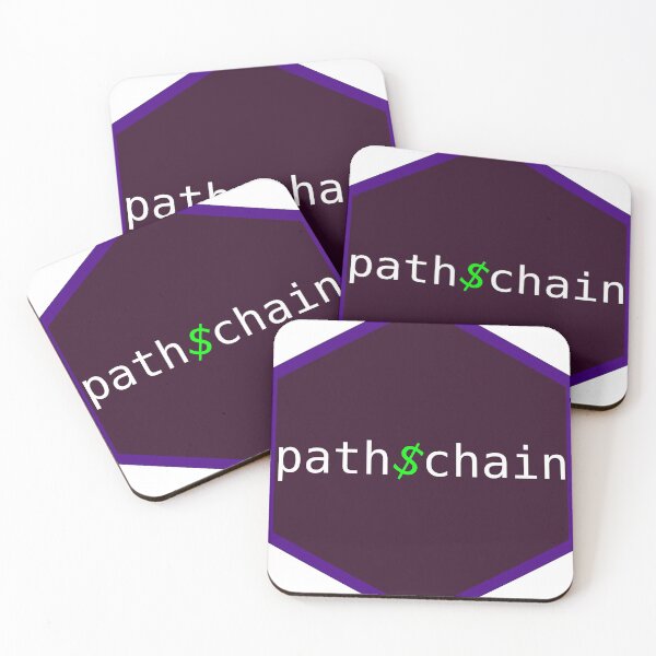 Artikelvorschau, path.chain R Paket Hex Aufkleber entworfen und verkauft von krzjoa.