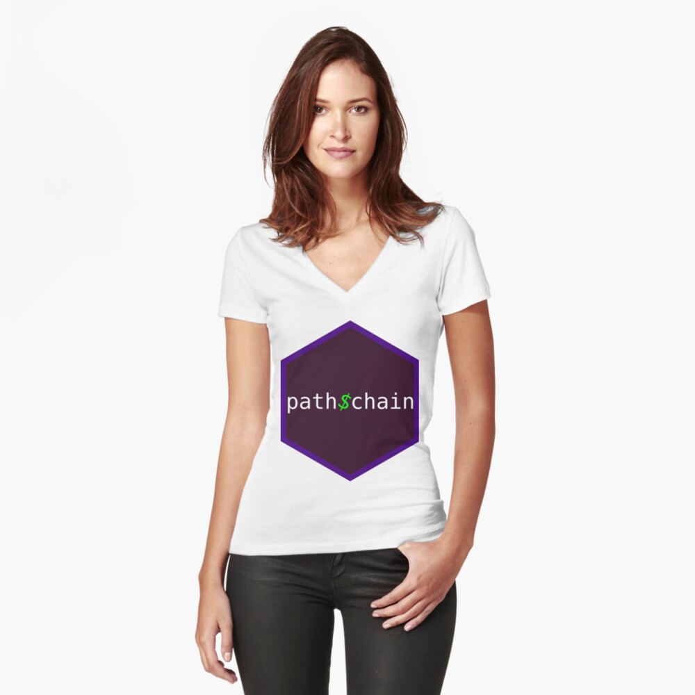Item preview, Fitted V-Neck T-Shirt designed and sold by krzjoa.